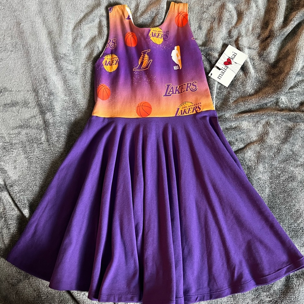 Malia and Kai lakers dress